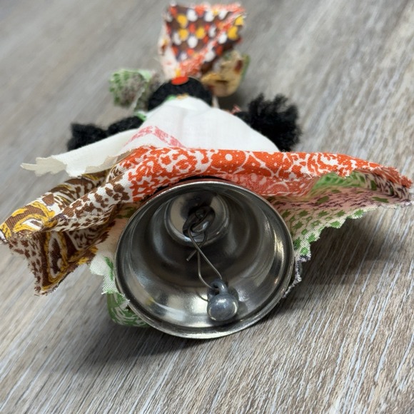 Vintage Black Southern Plantation Bell Doll 1960s-1970s Rosedown Louisiana 7" - Picture 3 of 11